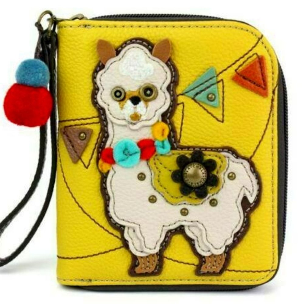 Chala Llama Zip-Around Wallet/Wristlet